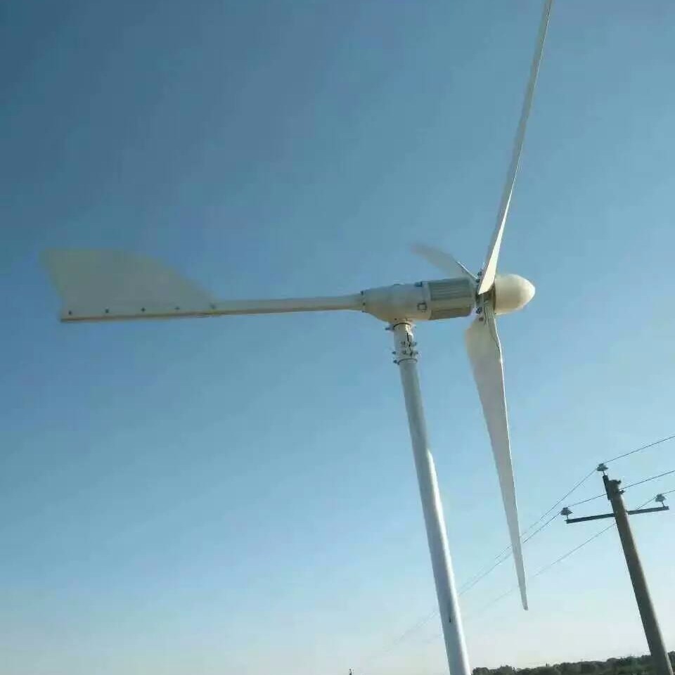 西藏5kw离网风力小型风力发电机永磁低速风力发电机