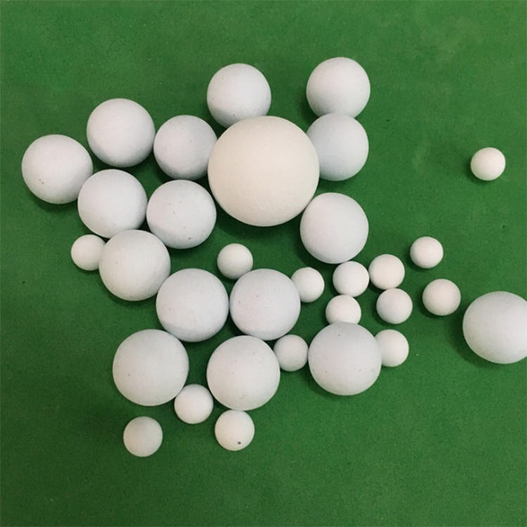 瑞思环保3-5mm活性氧化铝球批发价格 空压机专用氧化铝球直销