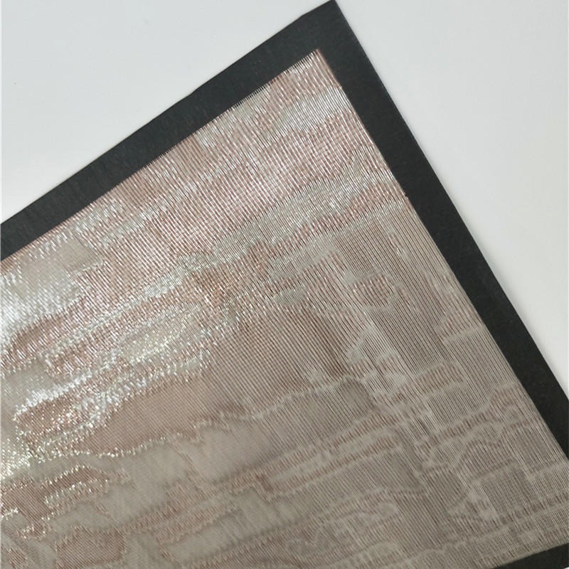 拓耀供应 艺术编织金属装饰网 展厅装饰玻璃夹丝网图片