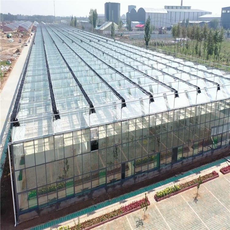智能玻璃温室 盆景玻璃温室 玻璃温室造价 博伟