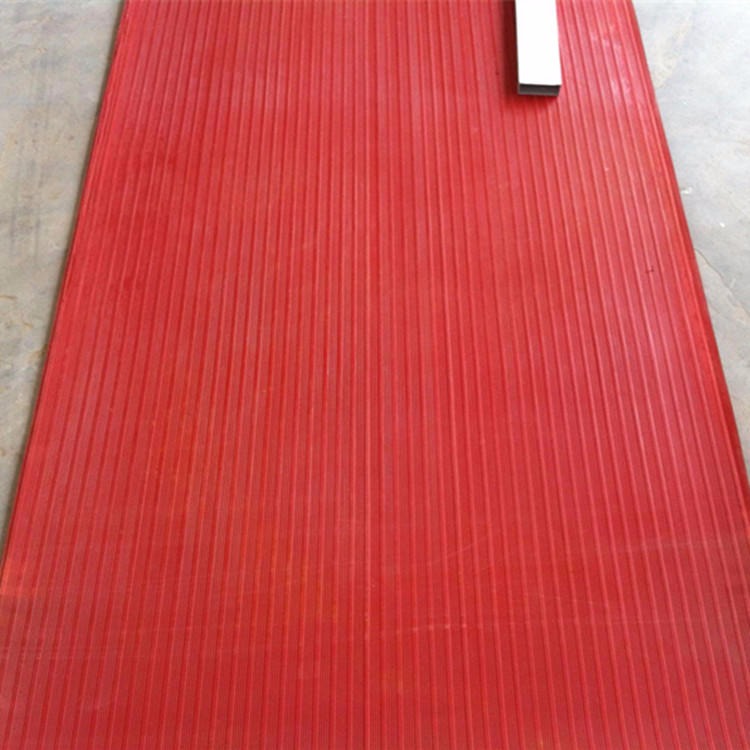 英威绝缘橡胶板 高压绝缘垫5kv 红色条纹高压绝缘地胶 绝缘毯