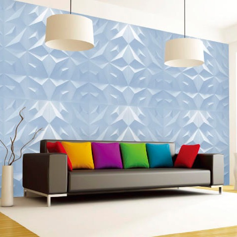 东莞世禾装饰建材专业生产三维板厂家订制三维板扣板PVC背景墙厂家彩色三维板