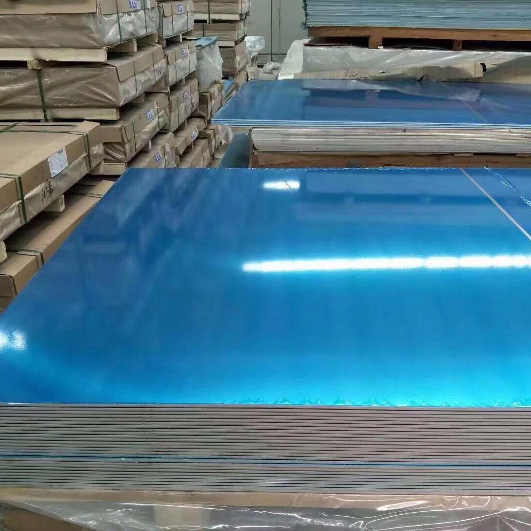 岱通铝板覆蓝膜铝合金5052常规 中厚板常规现货