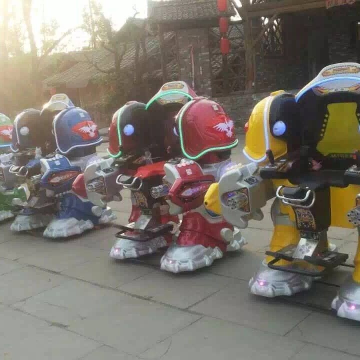 2020大洋儿童游乐设备新款战火金刚机器人 现货供应广场可乐侠机器人项目游艺设施厂家图片