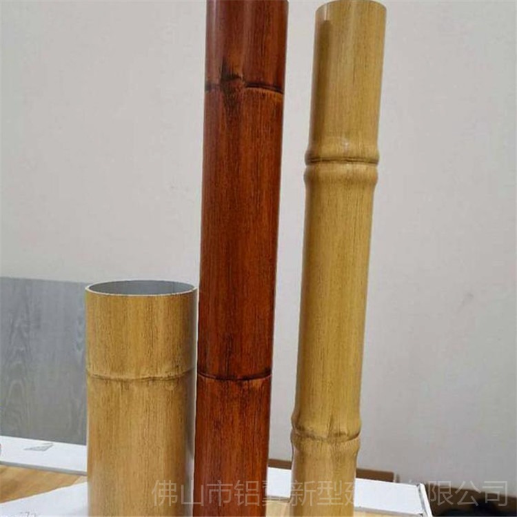 厂家定制 铝竹子围栏 铝竹节管 铝合金竹子门图片