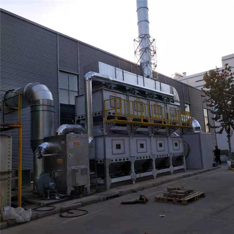 工业废气处理成套设备 rco催化燃烧设备 活性炭吸附箱 宝聚定制