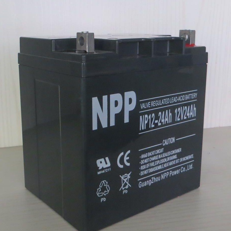 耐普12V24AH 耐普蓄电池NP12-24 铅酸免维护蓄电池 耐普蓄电池厂家 UPS专用蓄电池