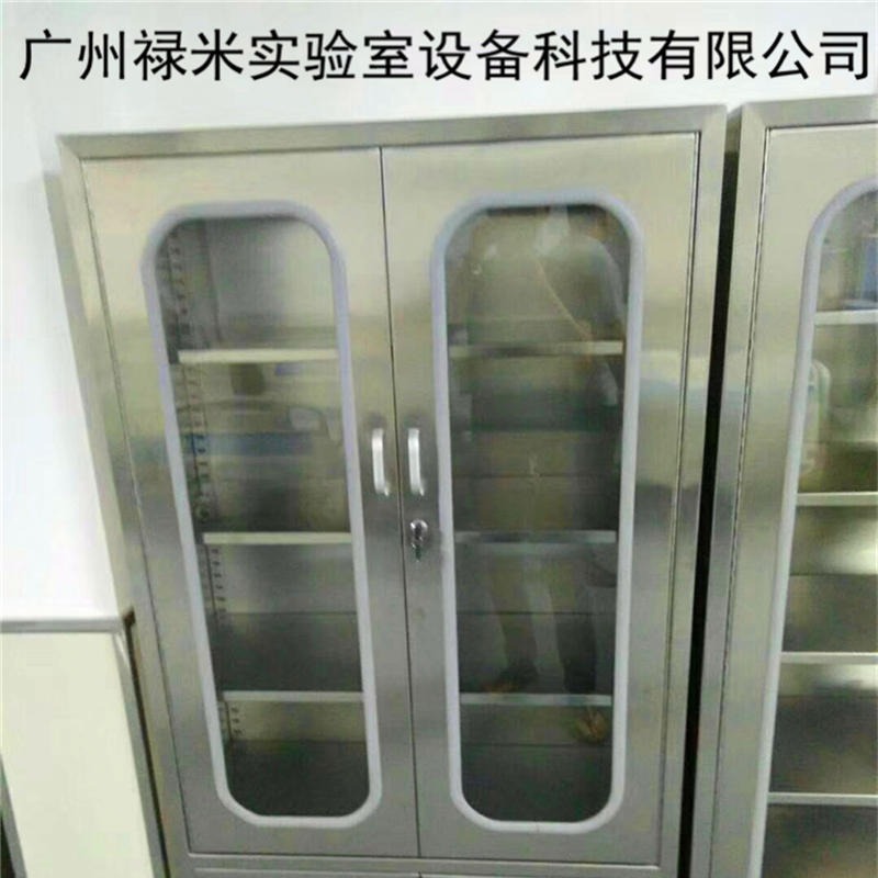 禄米实验室厂家直销 可定制 不锈钢器械柜 药品柜LM-QXG82608