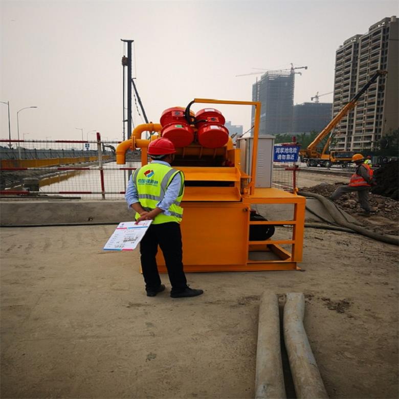 上海桩基泥水泥浆分离机器设备工地泥浆处理批发厂商山西万泽锦达机械制造WFL-250