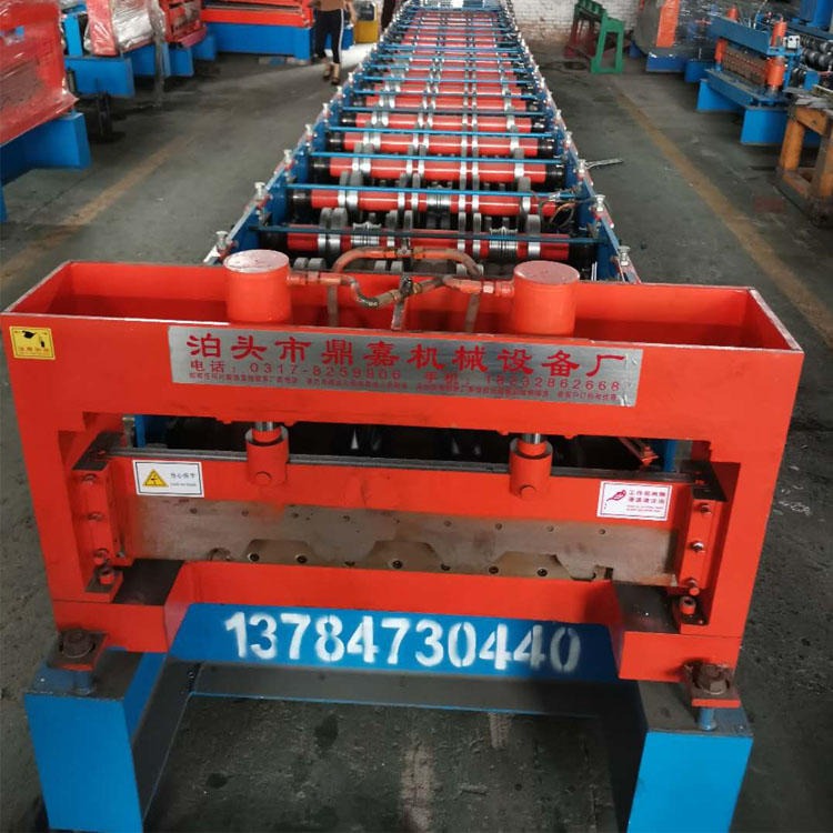楼承板设备 金亚机械现货销售750楼承板机 750-720楼承板设备 厂家图片