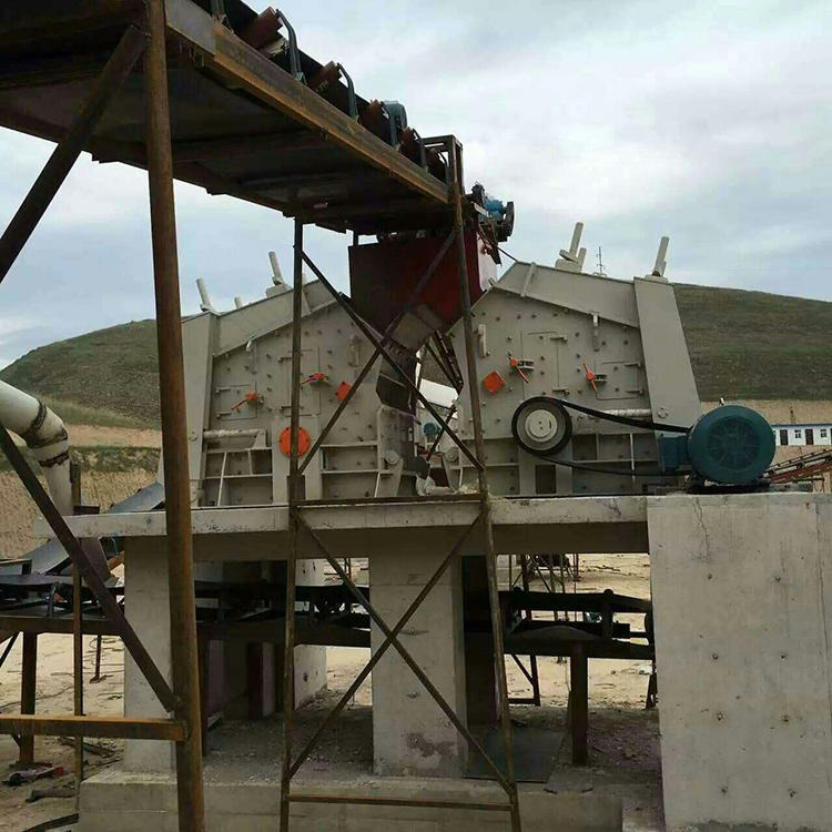 矿山砂石骨料生产线 豫中 时产100-200立方建筑垃圾破碎机  花岗岩破碎生产线