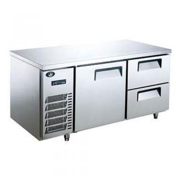 君诺1.6米冷藏风冷六抽屉商用抽屉式冷柜全不锈钢材质 WF030C-6D/型 厂家批发销售
