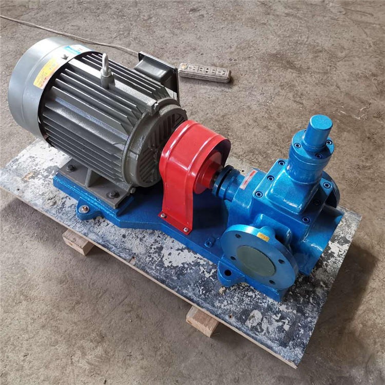 华海泵业 供应圆弧齿轮泵 YCB80/0.6-2 防爆齿轮泵 燃油输送泵 船检泵 主机滑油泵
