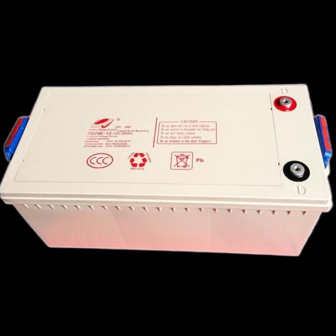 飞碟蓄电池FD200-12储能应急电池飞碟12V200AH UPS机房照明应急图片