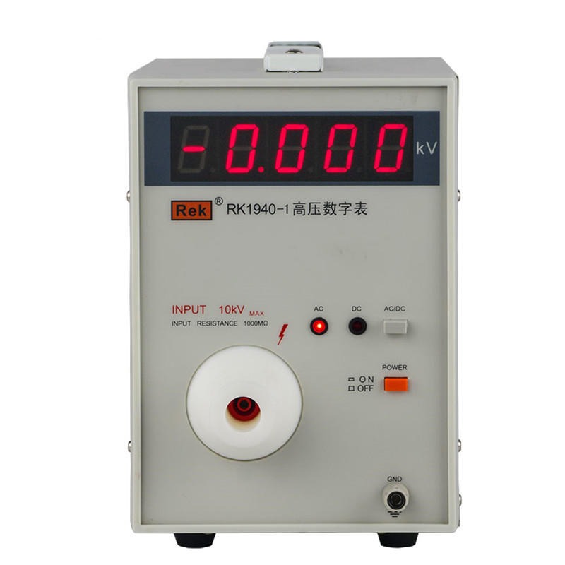 美瑞克数字电压表 高精度高压测量仪 RK1940-1高压数字表图片