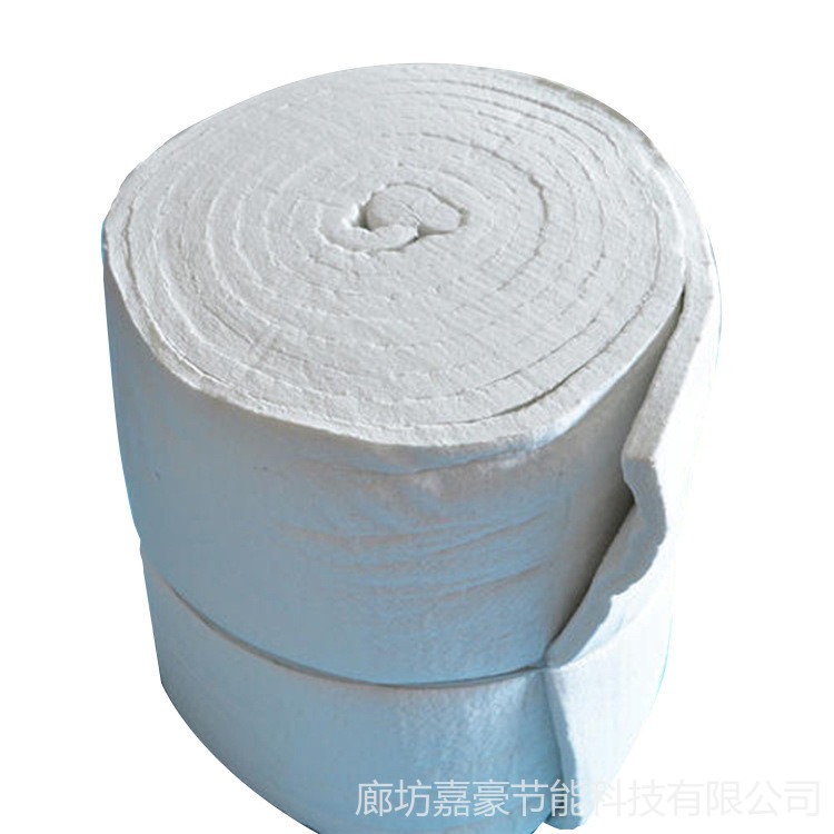 嘉豪工业材料刺毯针刺毯 硅酸铝陶瓷纤维针刺毯 管道保温棉窑炉纤维毡图片