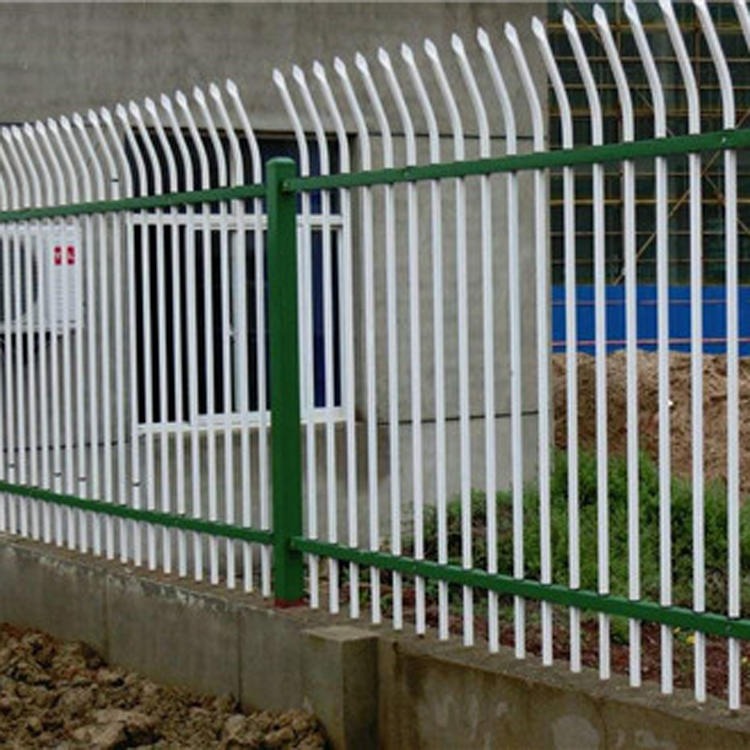 双横栏锌钢护栏 双横栏锌钢围栏 双横梁锌钢护栏 满星丝网 现货发布