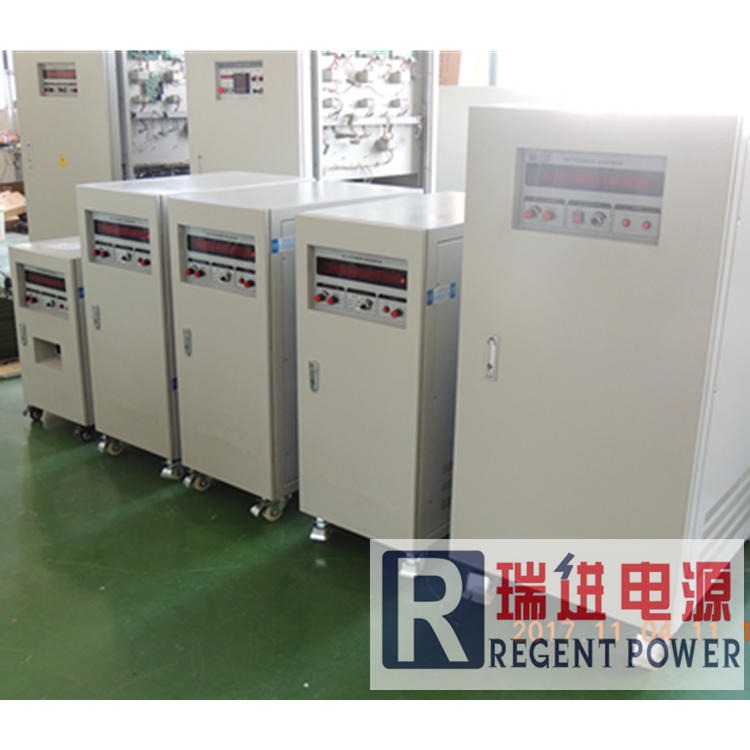 上海瑞进 变频电源厂家，6KVA山东稳频稳压电源设备，50HZ变60HZ电源转化器图片