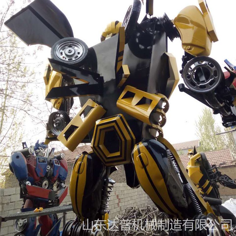 达普 供应户外电动大黄蜂模型机器人 变形金刚机器人图片