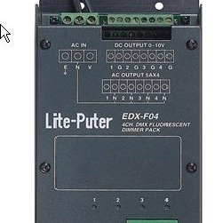 FF Lite Puter 环境灯光控制系统/四回路日光灯调光器 型号:EDX-F04 II  库号：M400794图片