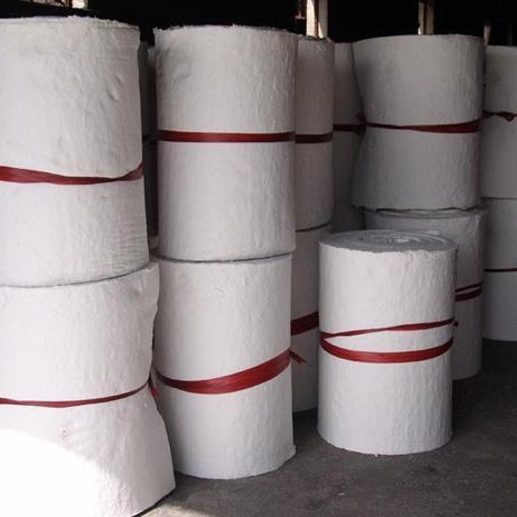 犇腾硅酸铝厂供应a级憎水防火硅酸铝陶瓷纤维甩丝保温毯 50mm厚硅酸铝针刺毯