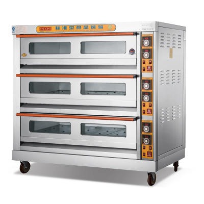 厨宝电烤箱三层六盘商用电烤箱 KA-30型 电烤箱 商用电烘炉 蛋糕 披萨图片