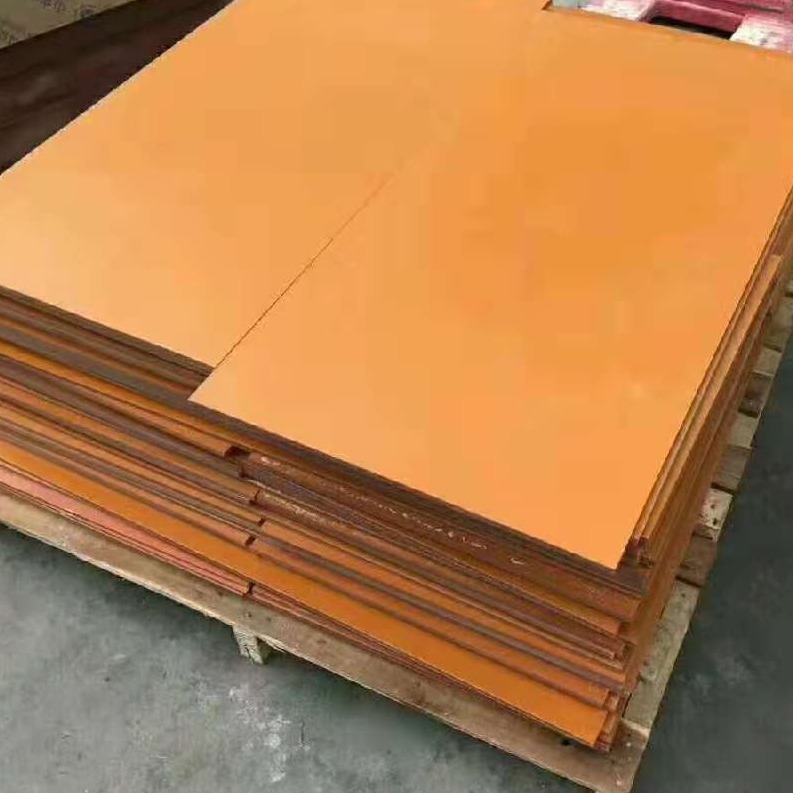 华凯 电木板  黑色 橘红色电木板 酚醛树脂板整张 防静电木板 加工可零切