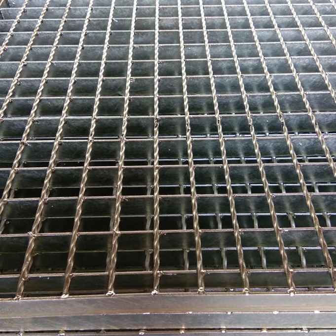 鼎佳-厂家直销 喷漆钢格栅 密型格栅板 排水地沟盖板 麻花钢格板 可加工 可定制 可批发