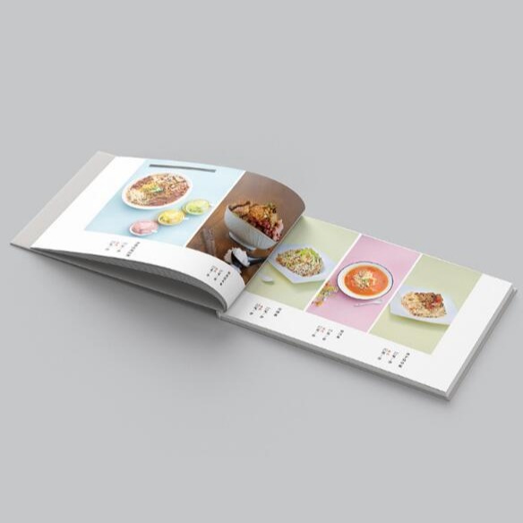 广州画册印刷厂 食品宣传册精装画册印刷 餐饮产品画册定制图片