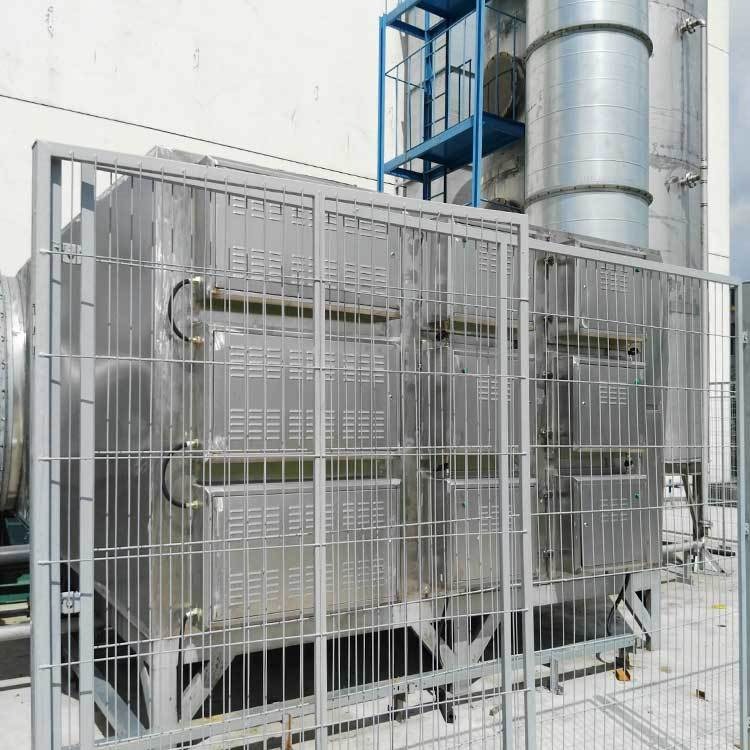 南京 工业有机废气净化公司 有机废气处理有机废气治理 耀先塑胶厂废气处理 光催化设备定制图片