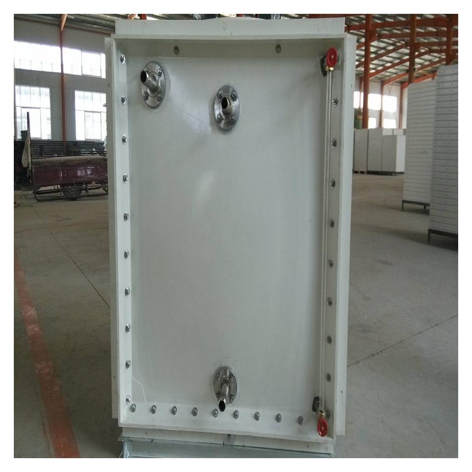 刘洋50立方水箱安装方法 霈凯玻璃钢消防水箱