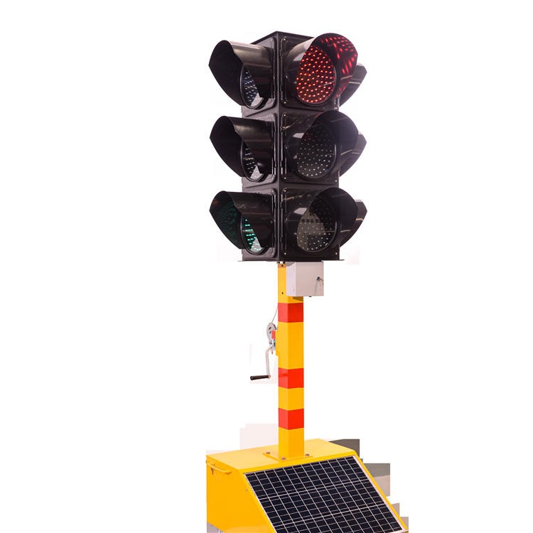 双明 太阳能临时移动红绿灯 车轮太阳能移动红绿灯  移动式信号灯  货源充足