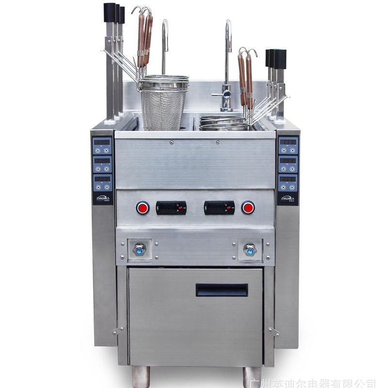 英迪尔商用节能煮面炉 6孔电热煮面炉 不锈钢煮面机图片