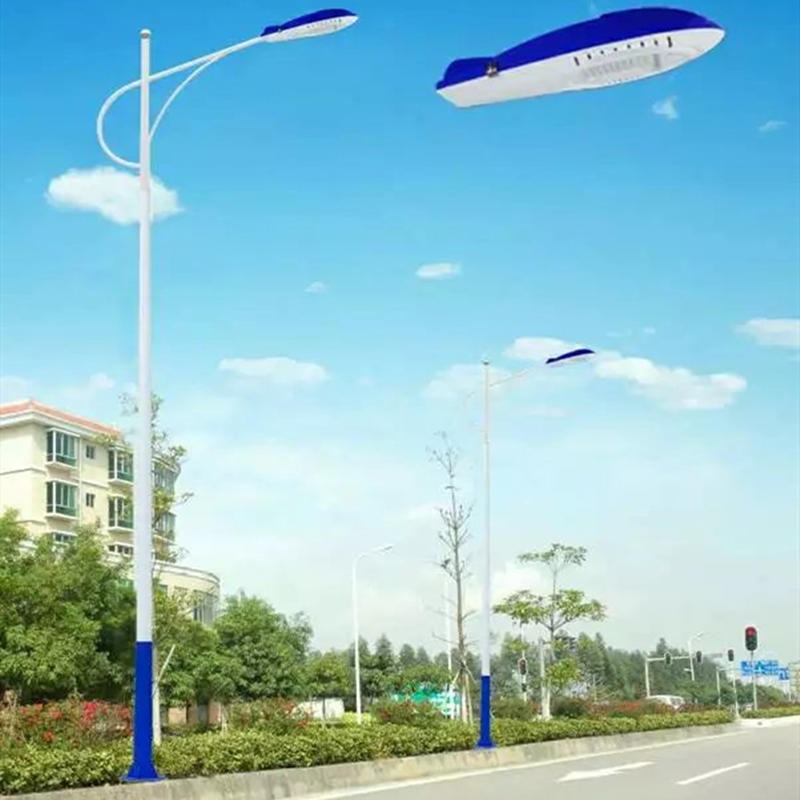 8米广场路灯照明 60WLEd路灯 中山江门市电路灯工程来图定制