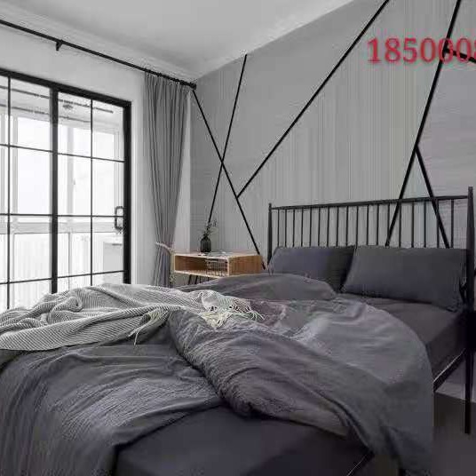 东创无缝壁画卧室床头现代简约客厅沙发背景墙壁画抽象北欧装饰画图片