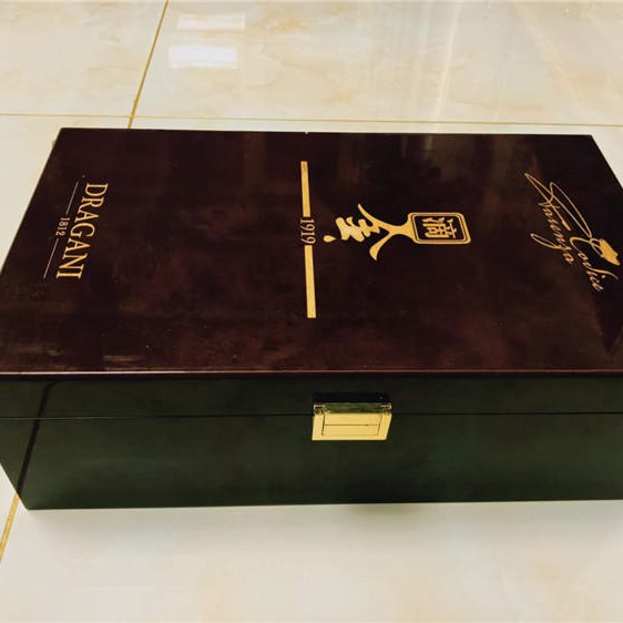 胡桃木盒 六只装木盒 木盒茶叶木盒 IOUO众鑫骏业古朴木盒图片