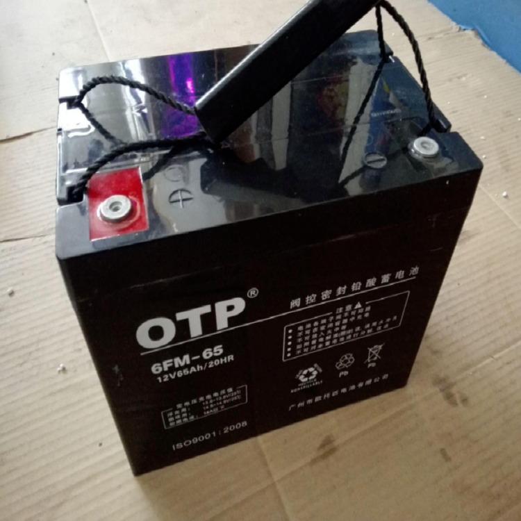 OTP蓄电池6FM-80 欧托匹蓄电池供应12V80AH 机房建设电源图片