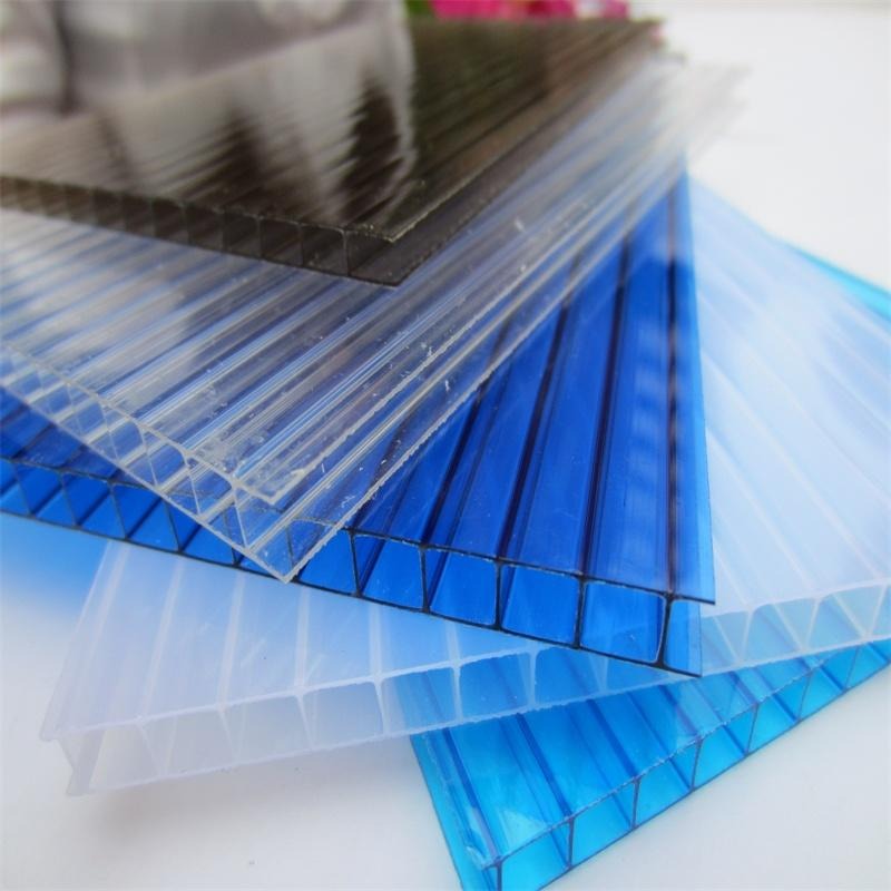 蓝色阳光板厂家 爱硕 合肥PC阳光板雨棚价格 聚碳酸酯隔音板规格