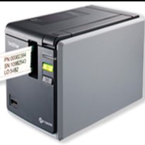 兄弟标签打印机PT-9800PCN　网络电脑型　直接接条形码扫描　打印宽度36mm