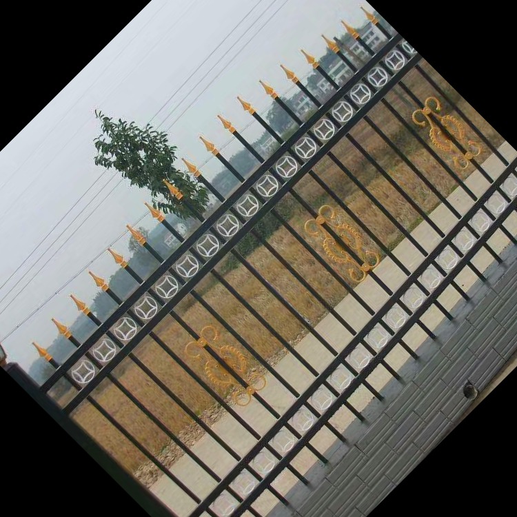 单弯锌钢护栏 城市锌钢道路护栏 京式路面栅栏 框架围栏网 国标质量 鼎佳