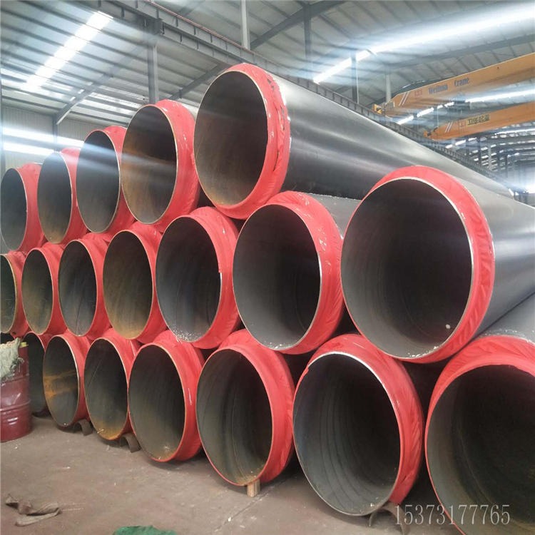 龙都管道生产 聚氨酯发泡保温管 热力塑套钢保温钢管 预制直埋保温钢管 生产价格