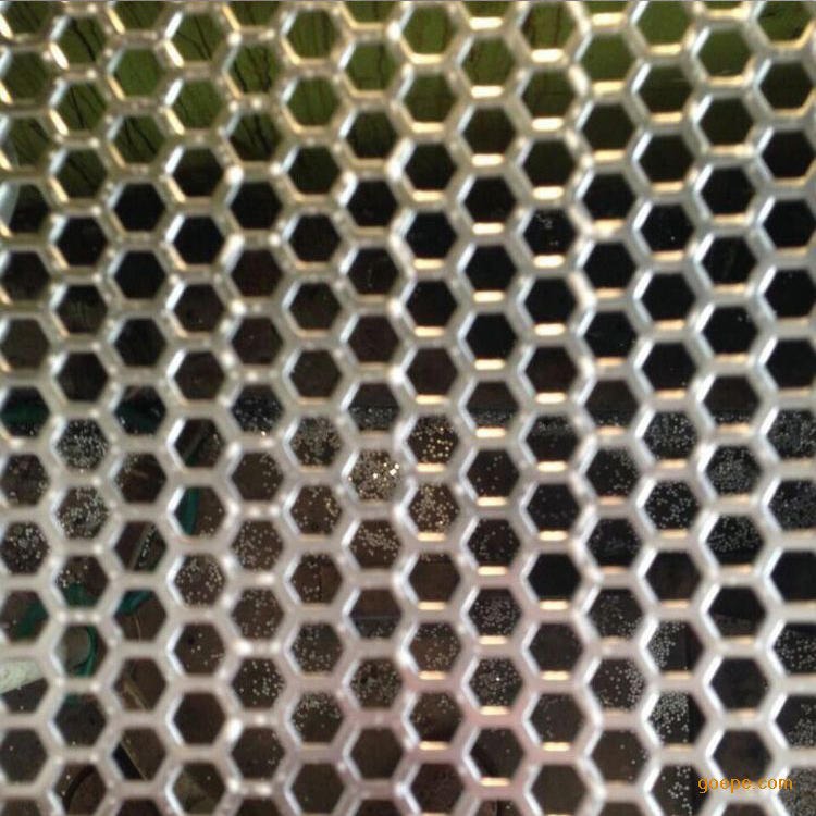 欧腾 制药设备用精密不锈钢微孔网 台州 消音专用圆孔洞洞板  六角孔黄铜板冲孔网