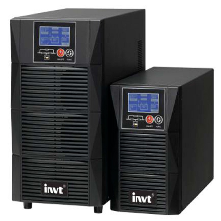INVT英威腾UPS不间断电源 HT1106L高频在线6KVA外接蓄电池长效机