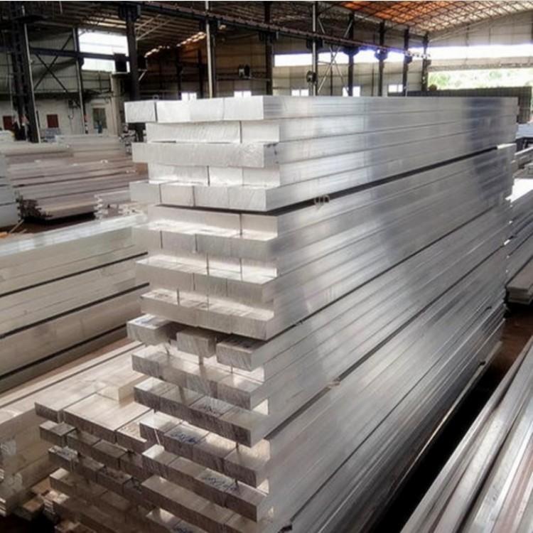 大型铝排生产厂家 国标非标铝排角铝定制 6061光面环保铝排图片