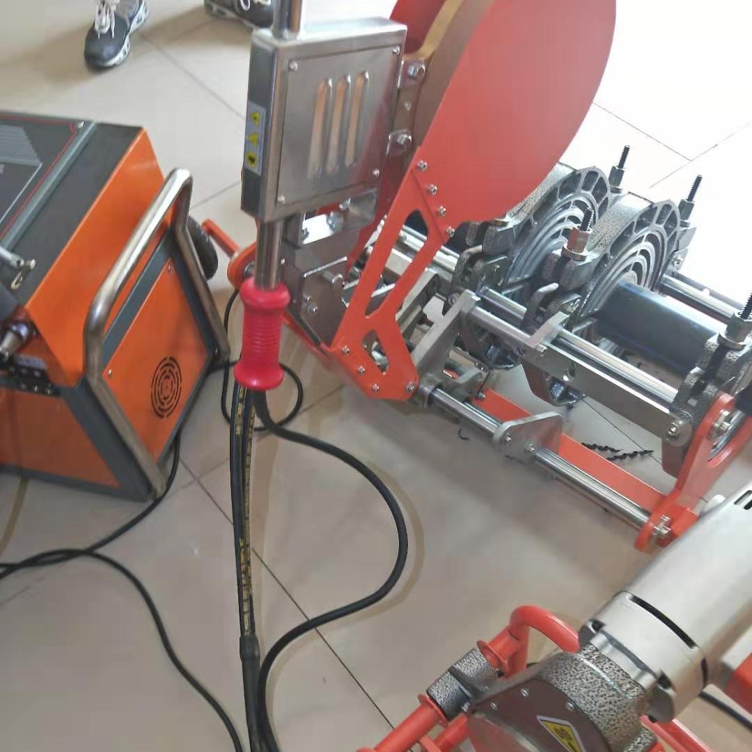 手摇四环90-250pe热熔焊机 200pe管 450pe管对接焊机160手推焊接机 PE管焊机