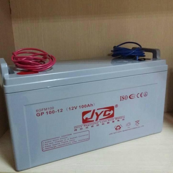 正品 金悦诚蓄电池GP100-12 JYC电池6-GFM-100 12V100AH 通讯 EPS电源 太阳能电池