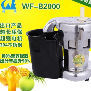 伟丰WF-B2000水果榨汁机原汁渣汁分离大型果汁机