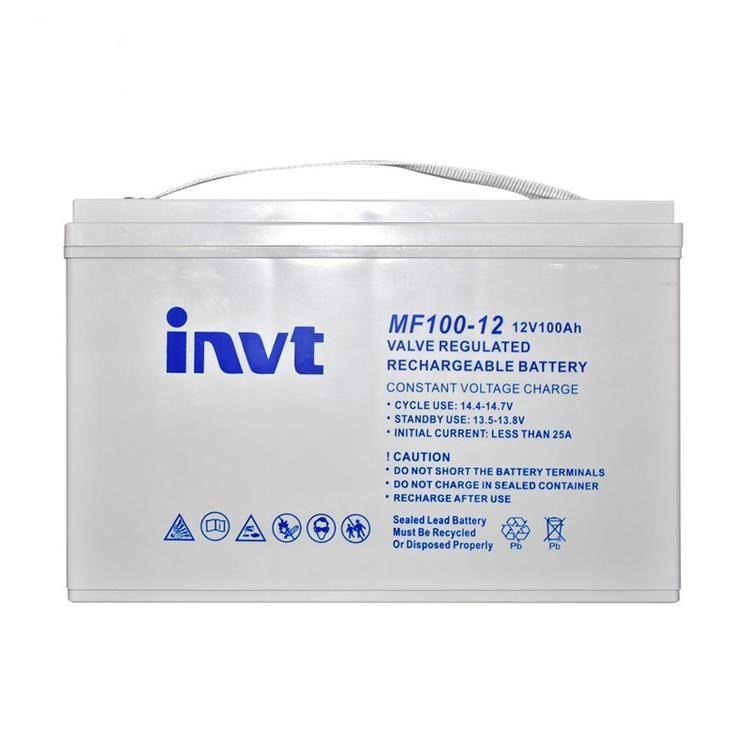 invt蓄电池MF100-12 12V100AH性能稳定 安全节能