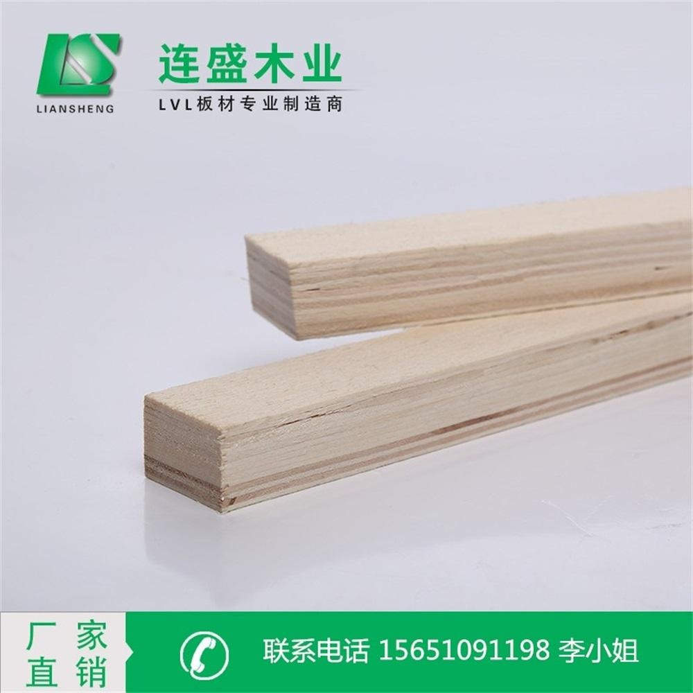 连盛 木门专用顺向板 门芯材 木门线条 木撑条LVL排骨架板条胶合板图片