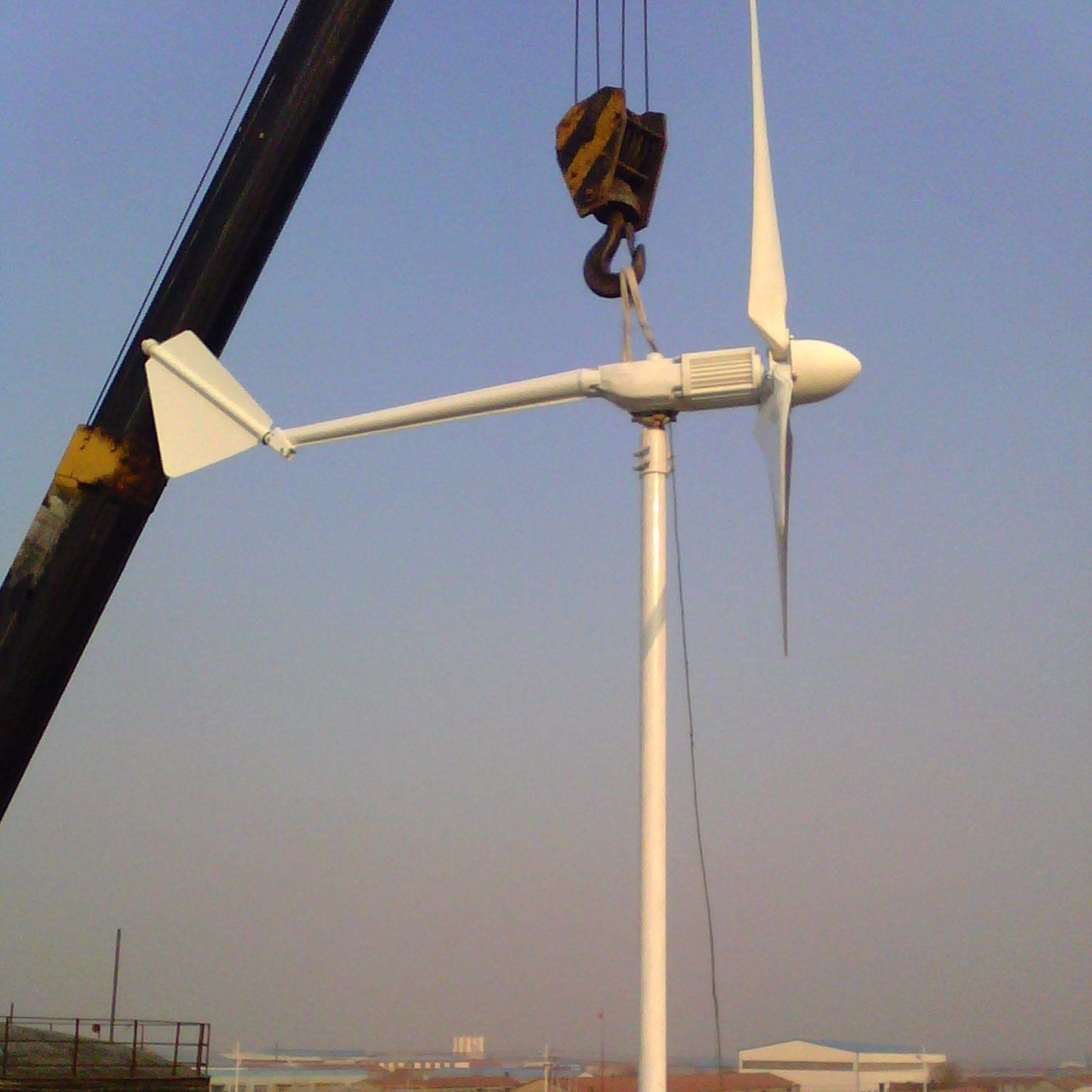 1000瓦民用小型风力发电机永磁风力发电机晟成厂家定做